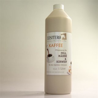 LUSITERO Kaffee - Mähnenspray mit Kaffee-Duft - 1 l Nachfüllflasche