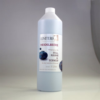LUSITERO Heidelbeere - Mähnenspray mit Heidelbeer-Duft - 1 l Nachfüllflasche