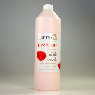 LUSITERO Himbeere - Mähnenspray mit Himbeer-Duft - 1 l Nachfüllflasche