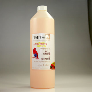 LUSITERO Exotisch-Fruchtig - Mähnenspray mit Exotik-Duft - 1 l Nachfüllflasche